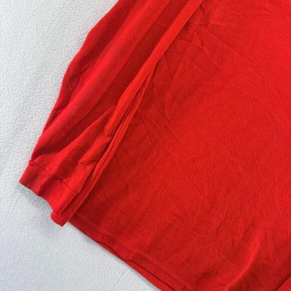 Vintage Wales Rugby Shirt Men's Large Red Embroidered Logo Soccer Futbol 90s - Picture 10 of 13